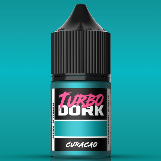Turbo Dork: Curacao Metallic Acrylic Paint 22ml