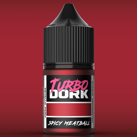 Turbo Dork: Spicy Meatball Metallic Acrylic Paint 22ml