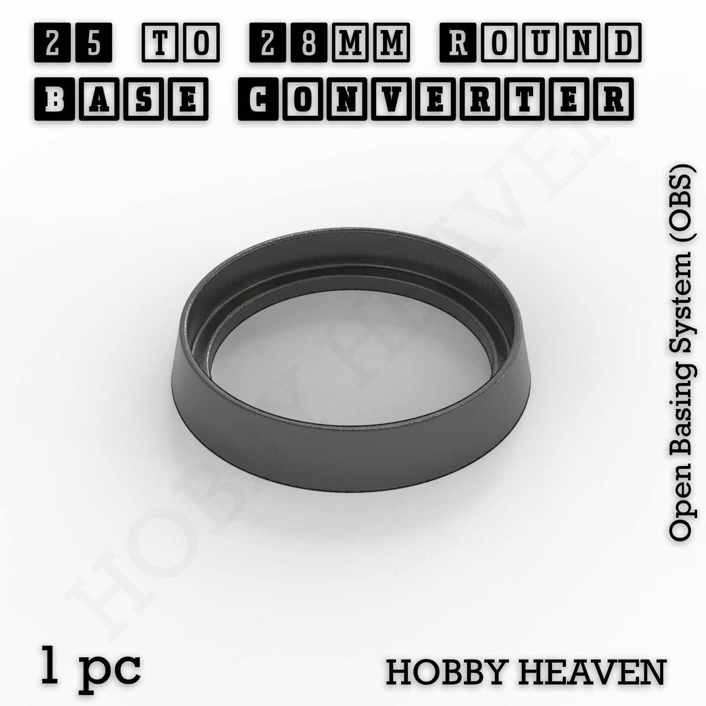 Round Bases Size Converters Round to Round 3d Print Full Range
