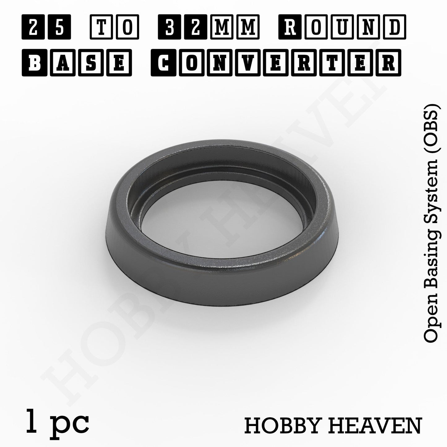 Round Bases Size Converters Round to Round 3d Print Full Range