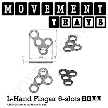 25mm Movement Trays for Tabletop Games | Waargaming | Full Range