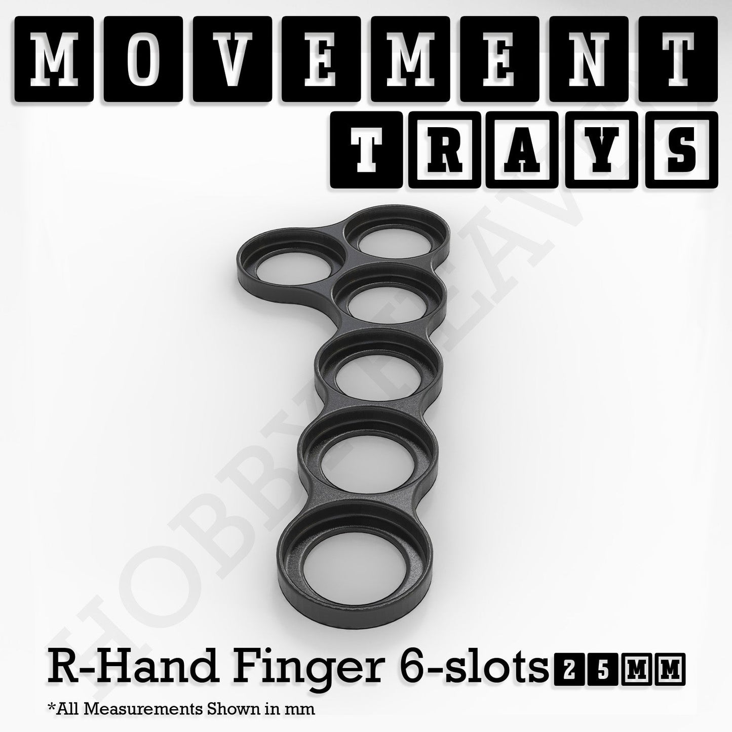 25mm Movement Trays for Tabletop Games | Waargaming | Full Range