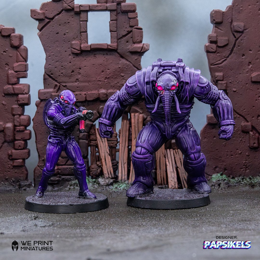 3 Science Fiction Miniatures Mystery Box