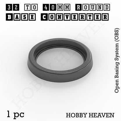Round Bases Size Converters Round to Round 3d Print Full Range