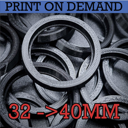 32 to 40mm Round Bases Converters 3d Print