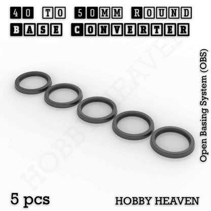 Round Bases Size Converters Round to Round 3d Print Full Range