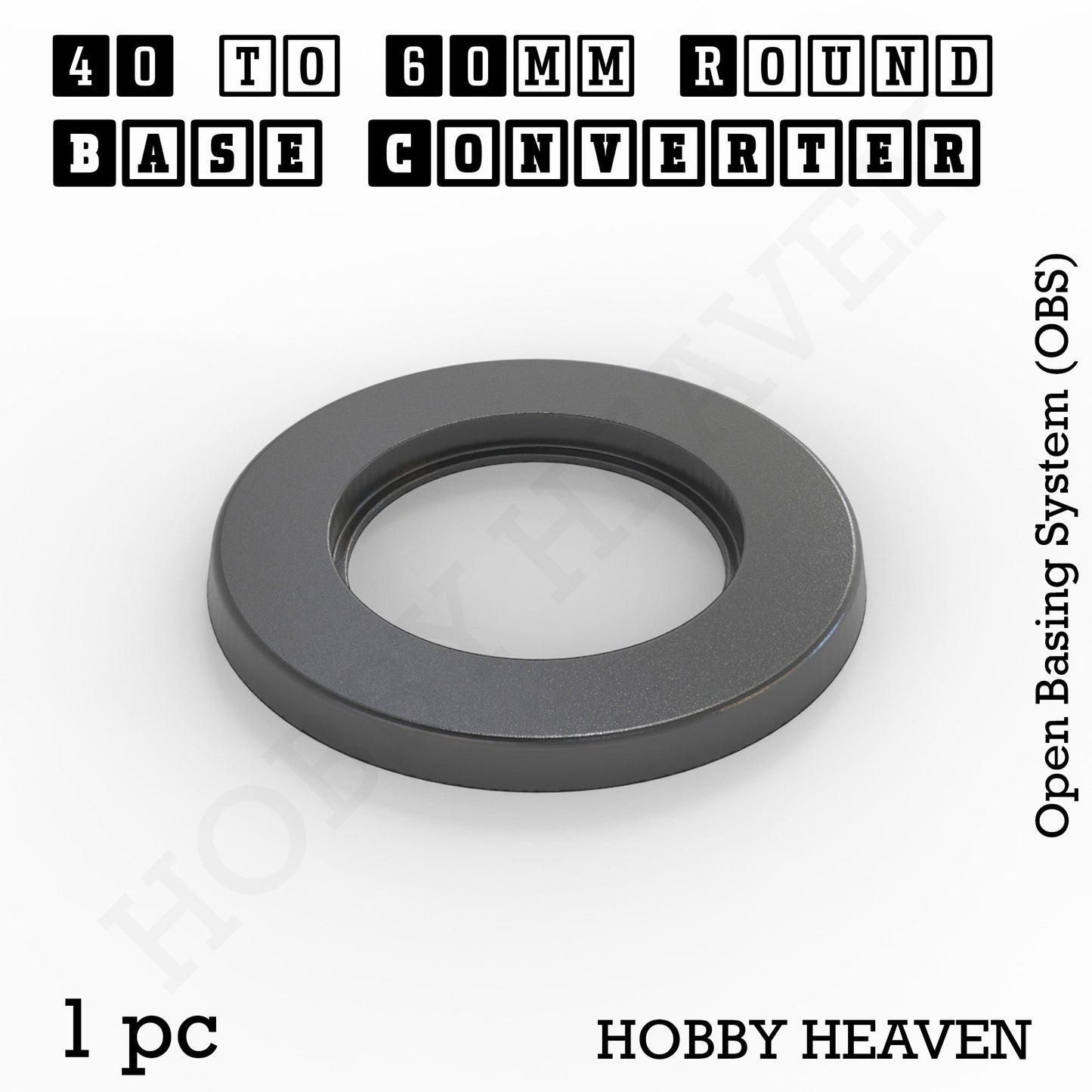 Round Bases Size Converters Round to Round 3d Print Full Range