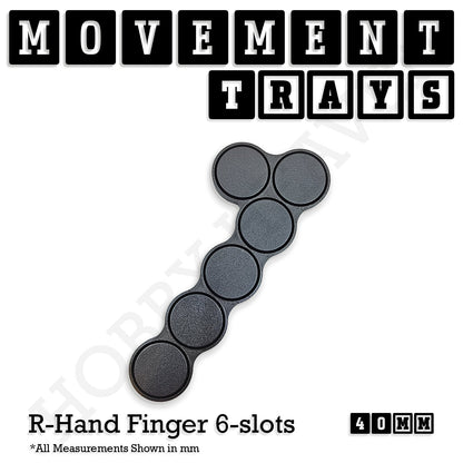 40mm Movement Trays for 28mm Miniatures | Tabletop Wargames Compatible | Full Range