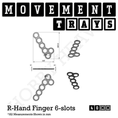 40mm Movement Trays for 28mm Miniatures | Tabletop Wargames Compatible | Full Range