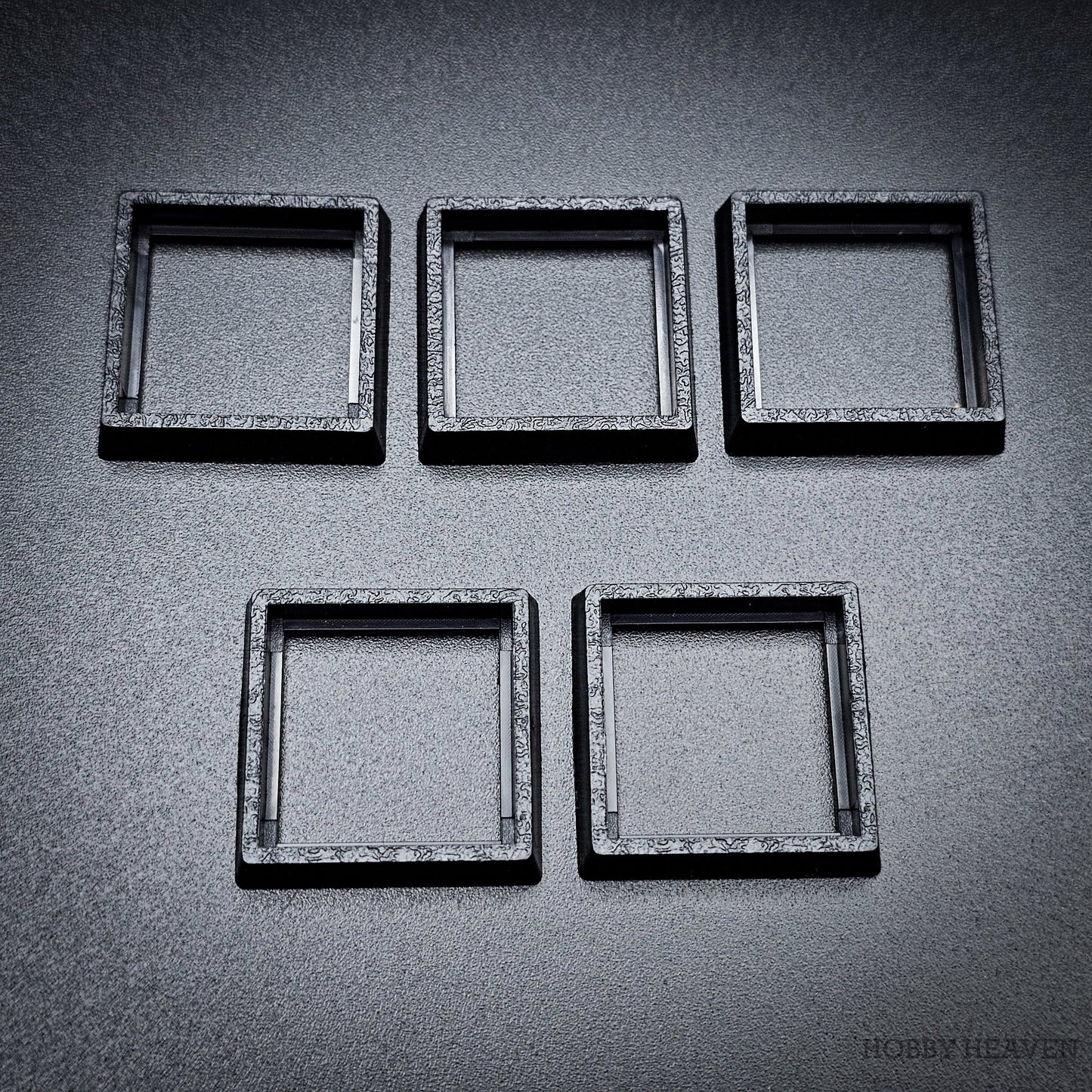 20mm to 25mm Square Base Converter for Wargaming Miniatures | Hobby Heaven