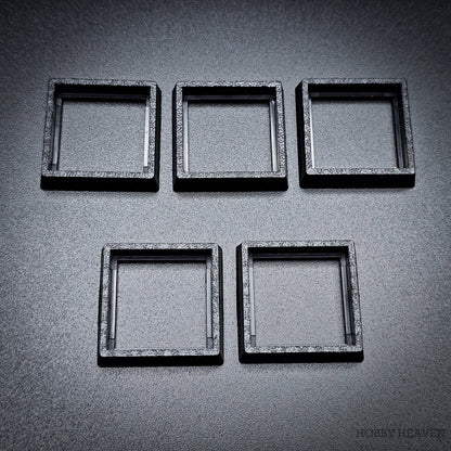 20mm to 25mm Square Base Converter for Wargaming Miniatures | Hobby Heaven