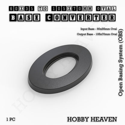 Oval To Oval Bases Size Converters 3d Print Full Range