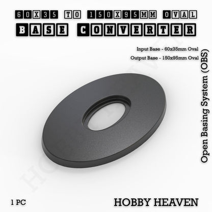 Oval To Oval Bases Size Converters 3d Print Full Range