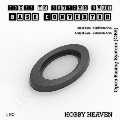 Oval To Oval Bases Size Converters 3d Print Full Range