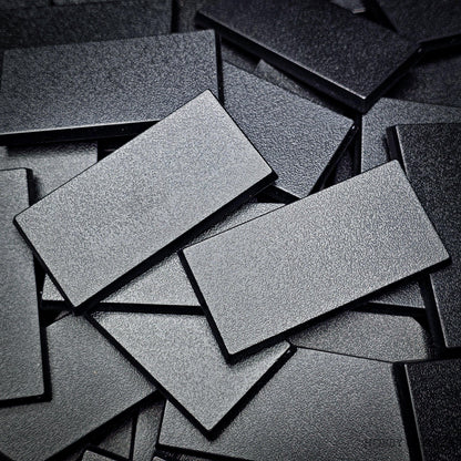 60x30mm Rectangle Bases for Tabletop Games | Premium Wargaming Cavalry Bases