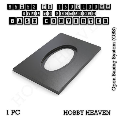 Wargaming Oval to Rectangle Base Converters – Tabletop Games | 3D Printed Tabletop Accessories