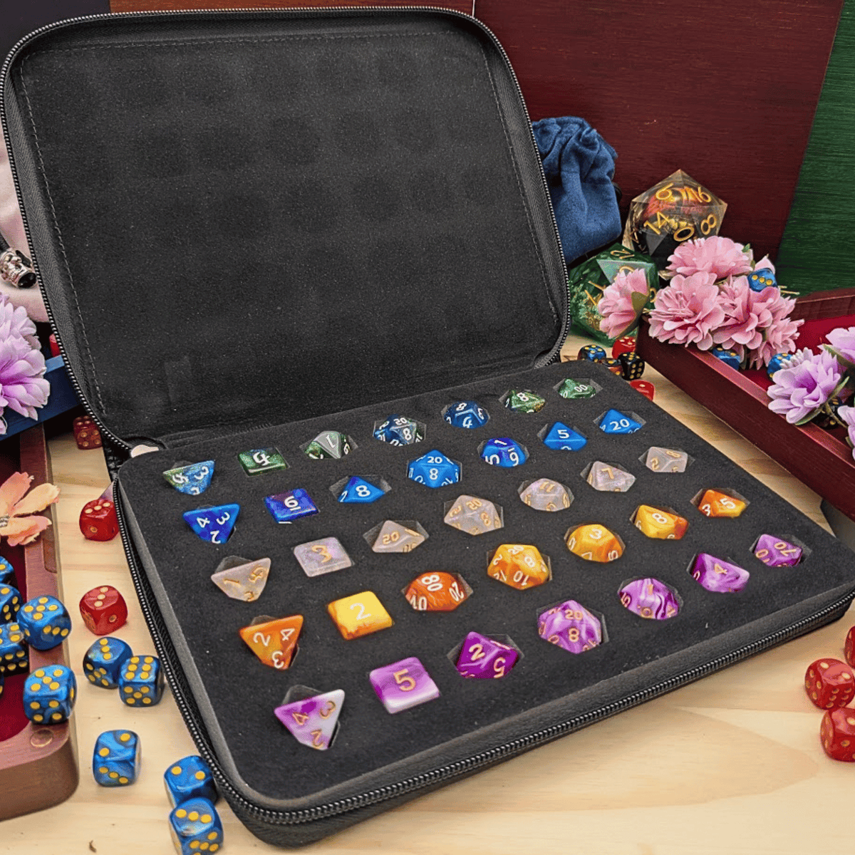 Black Leather Mystery Blind Folder