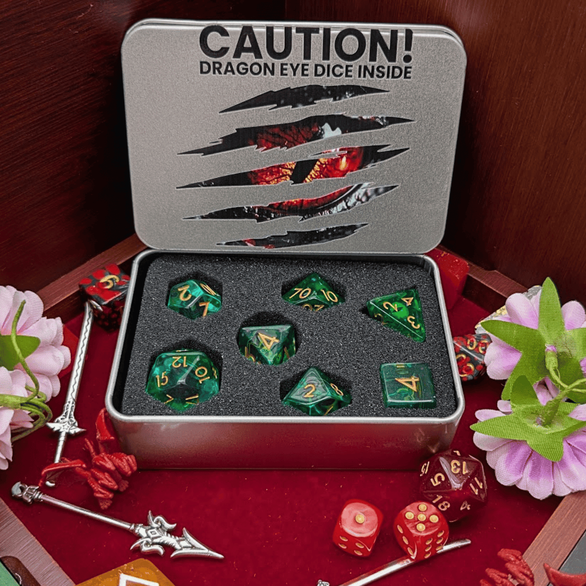 Dragon Eye Dice Tin