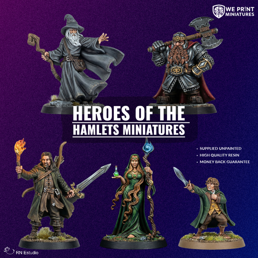Heroes of the Hamlets 28mm Miniatures Starter Pack