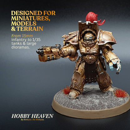 Hobby Heaven Dry Brushes – Model & Miniature Painting Brushes (Size XS–XXL)
