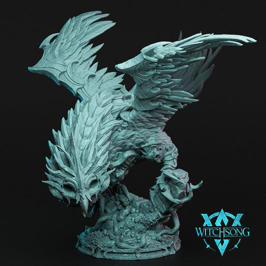 Minerva Risen Once Again – 12K Resin D&D Miniature (With Base)