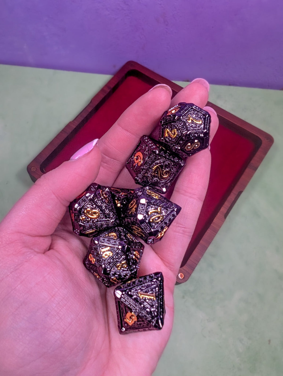 Hades Edict | Metal Mythos Dice Set