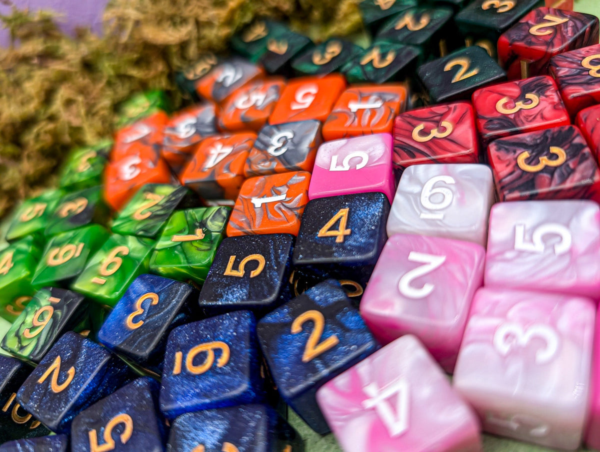 Mystery D6 Bags set of 10