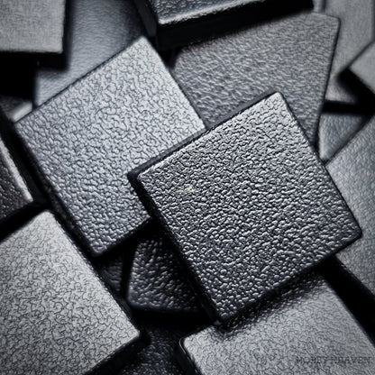 20mm Square Plain Plastic Bases for Wargaming Miniatures