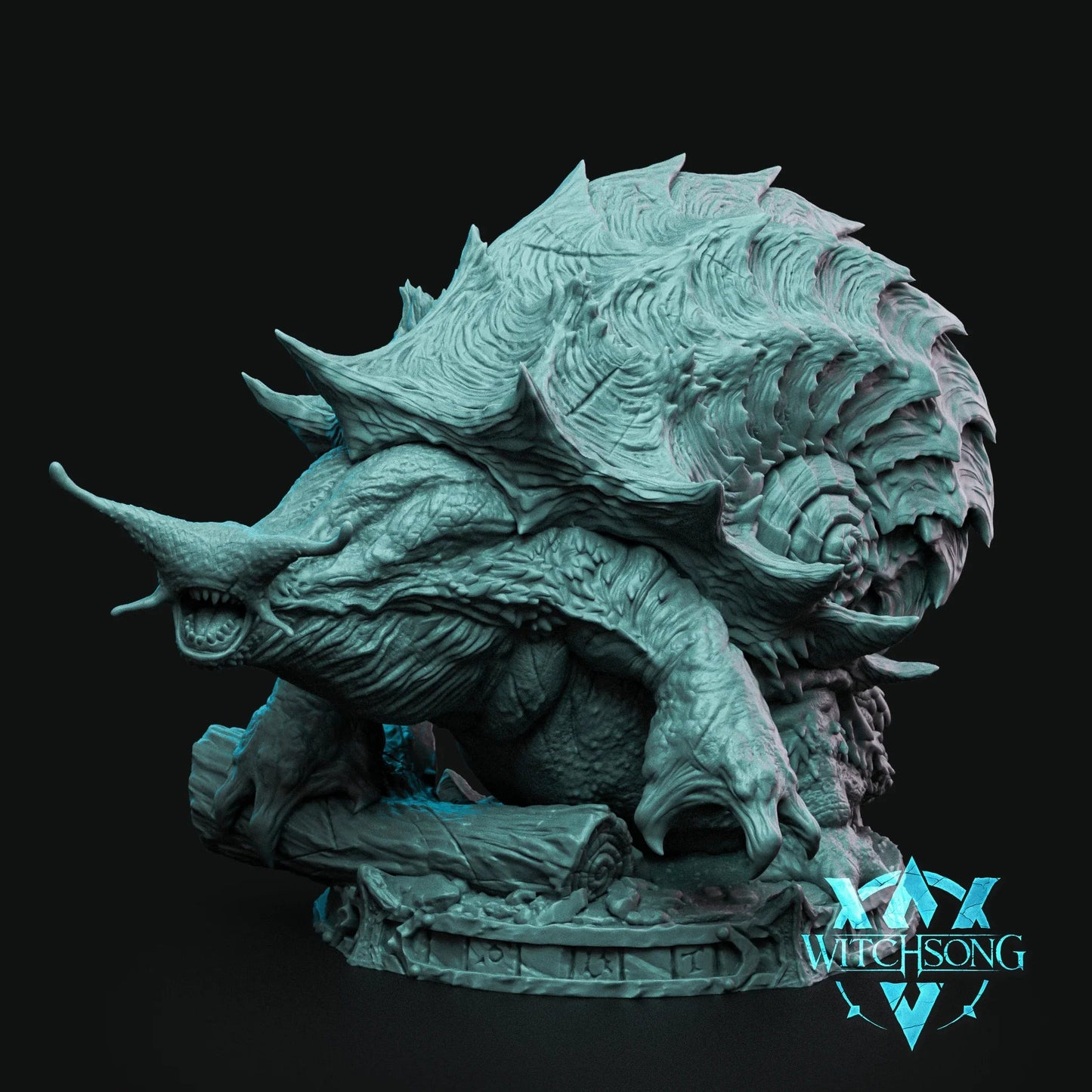 Slug the Snail God – 12K Resin D&D Miniature (With Base) for Tabletop RPGs