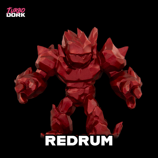 Turbo Dork: Redrum Metallic Acrylic Paint 22ml