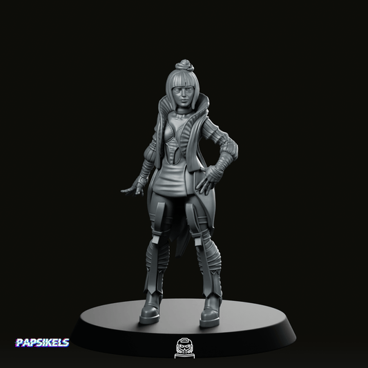 Artificial Intelligence Network Newsreader Miniature