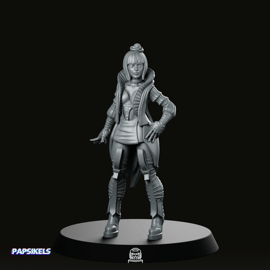 Artificial Intelligence Network Newsreader Miniature