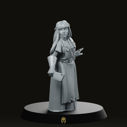 Butcher Witch Fantasy Miniature