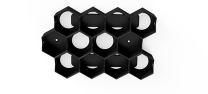 Citadel Paint Storage for 40k: 32mm Hex Wall & Desk Organiser (MODULAR)