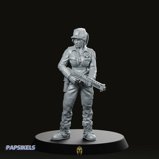 Colonial Marshal Rachel Coopers Miniature