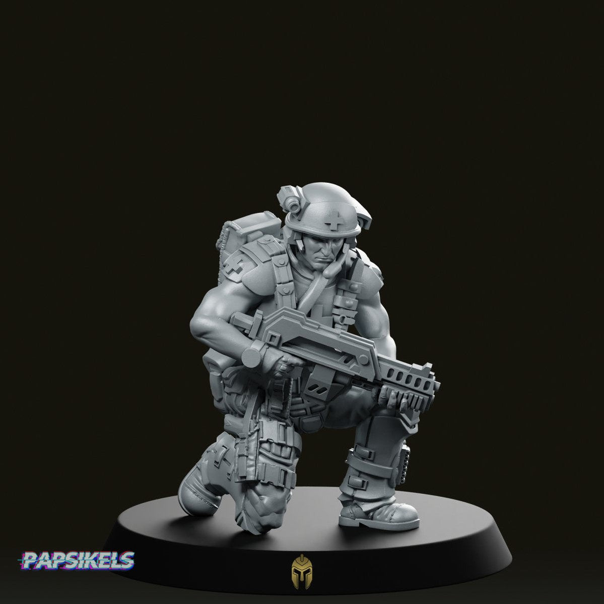 Colonial Medic Alex Webner Miniature