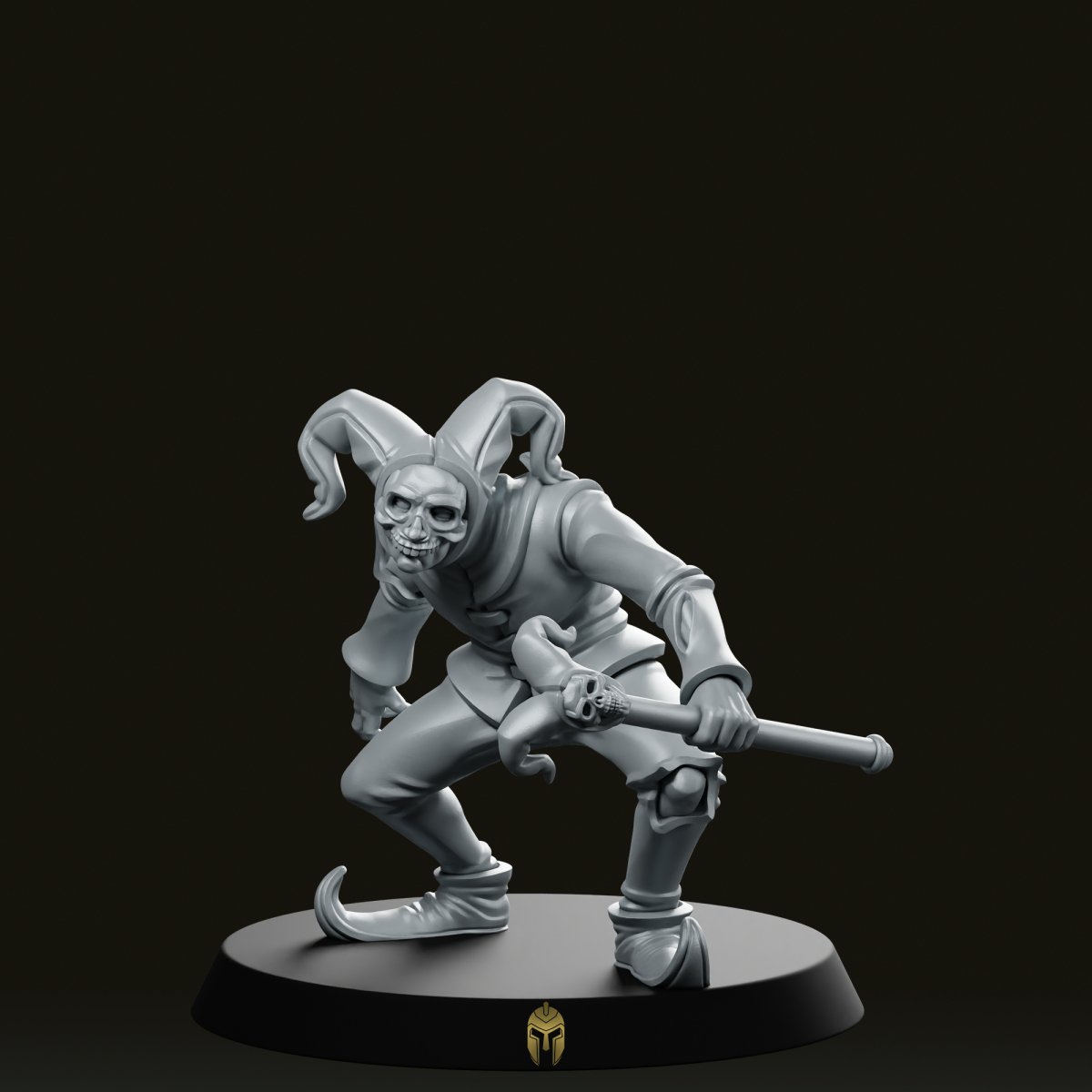 Corrupted Jester Fantasy Miniature