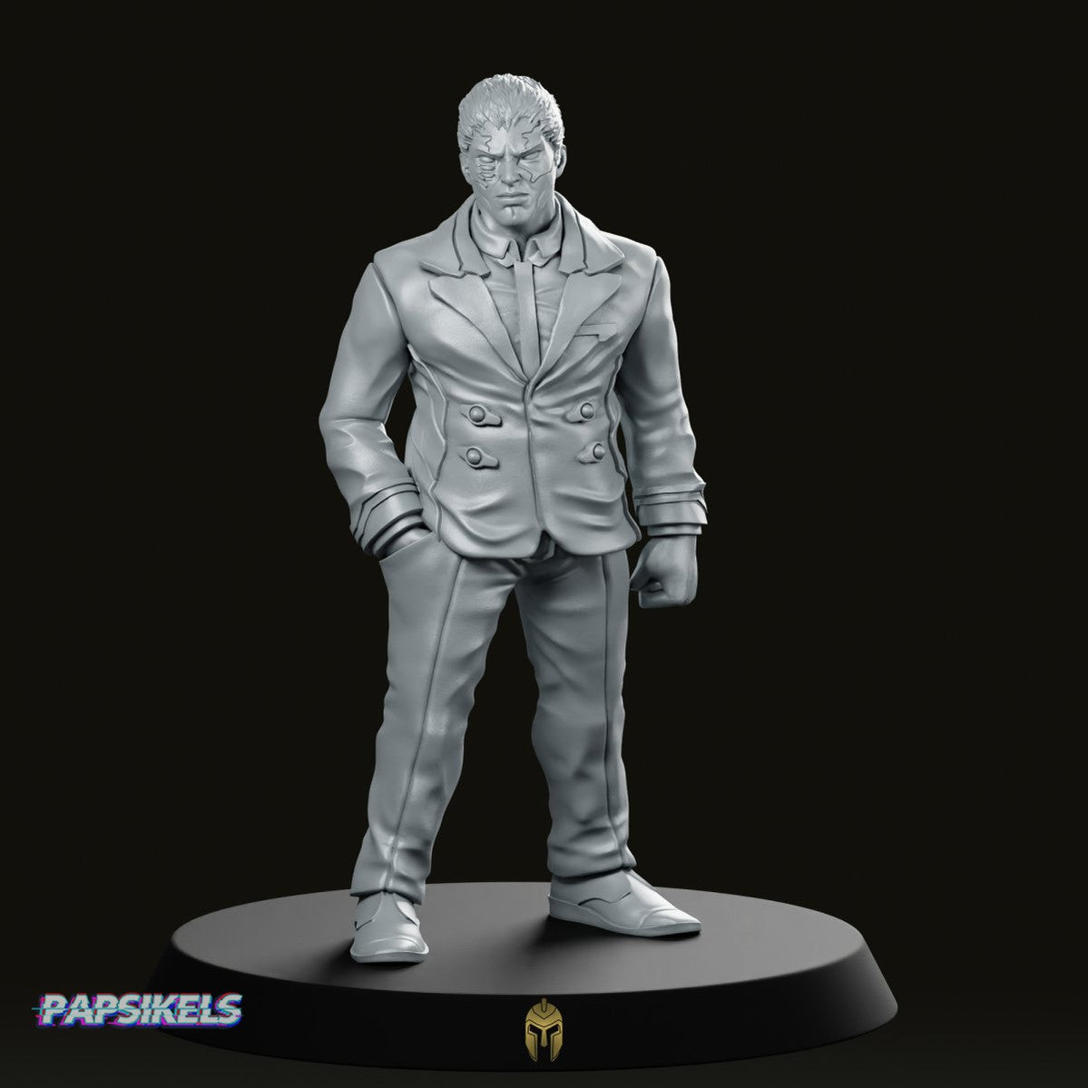 Cyberpunk Corporate Fixer Miniature