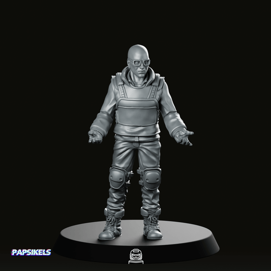 Da Is One Synthetic Corporate Security Drone 7 Miniature