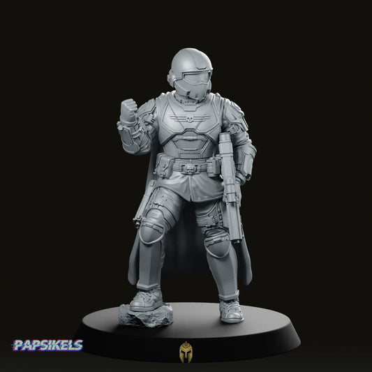 Democracy Troopers Helljumper A1 Miniature