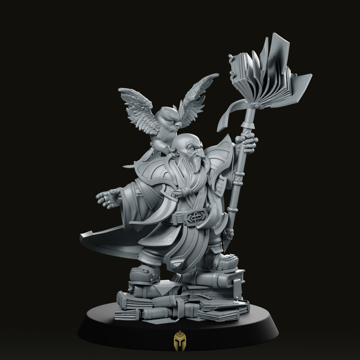 Dwarf Runesage Diogen Miniature