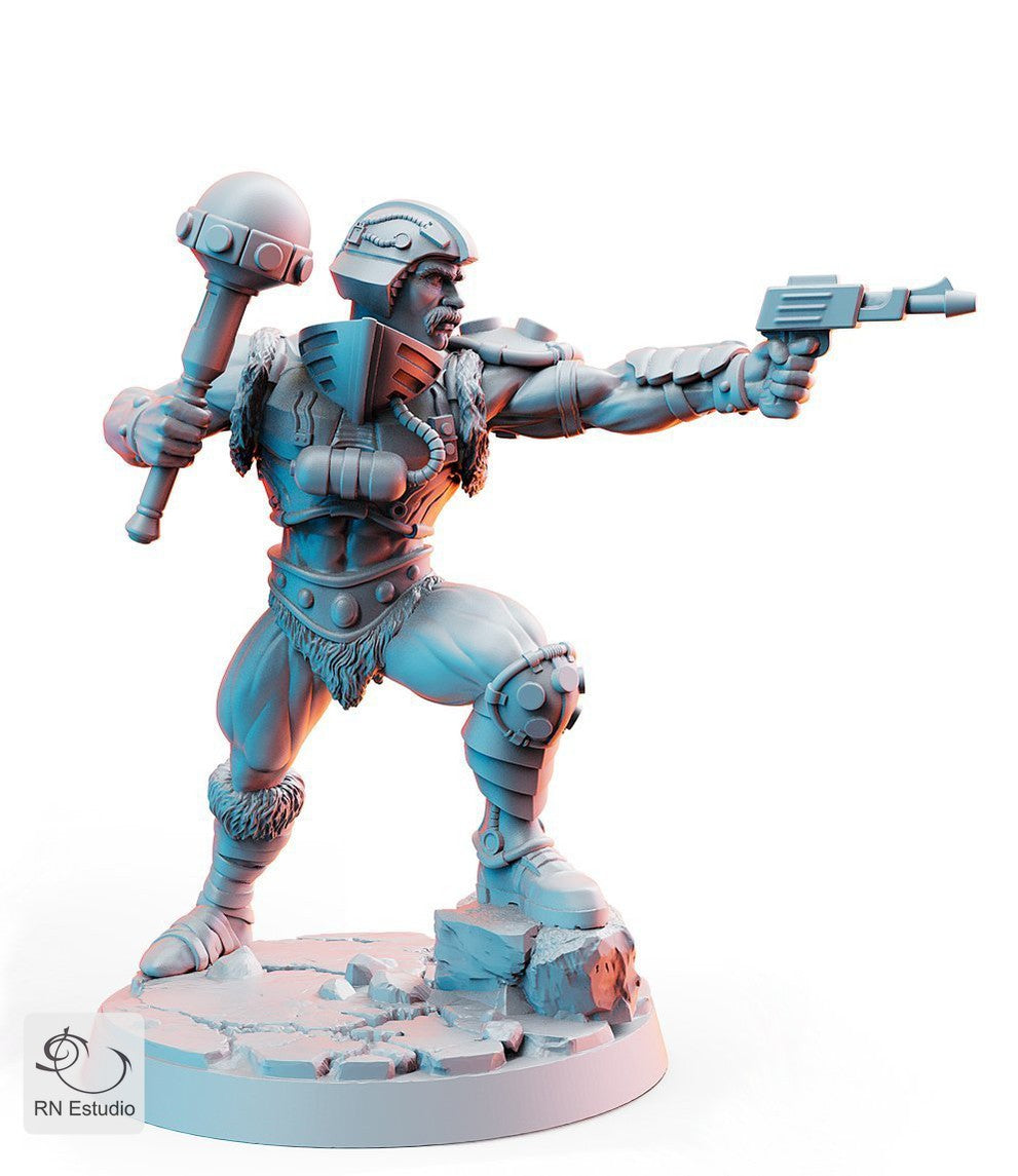 Dun-Ken 80's Hero Miniature