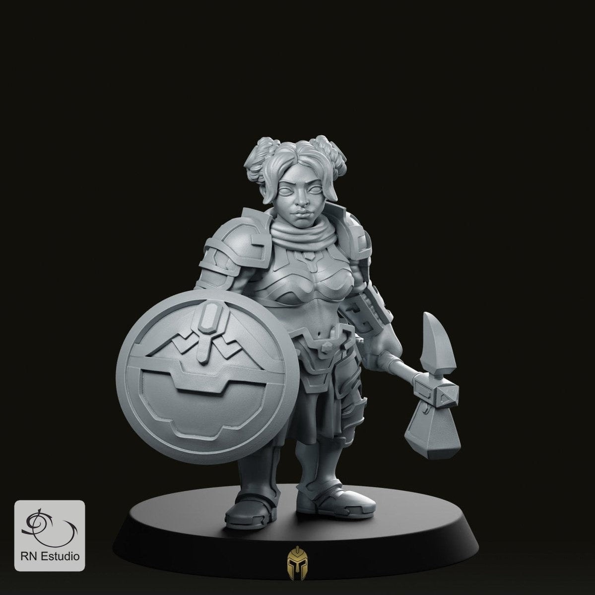 Dwarf Female Daughters of KU 5 Miniature