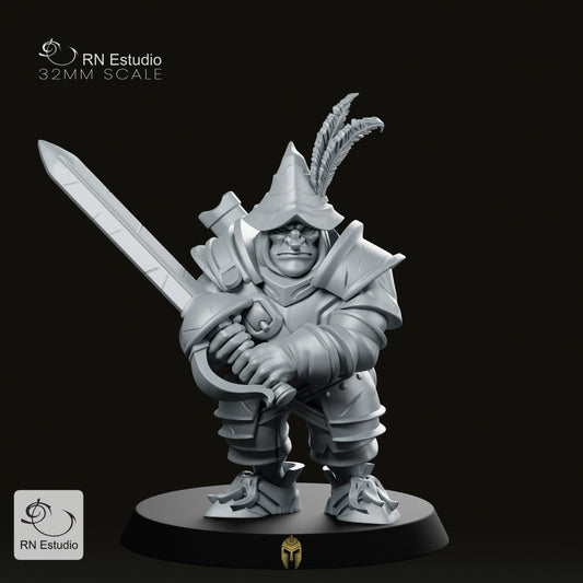 Edwin Warrior Miniature