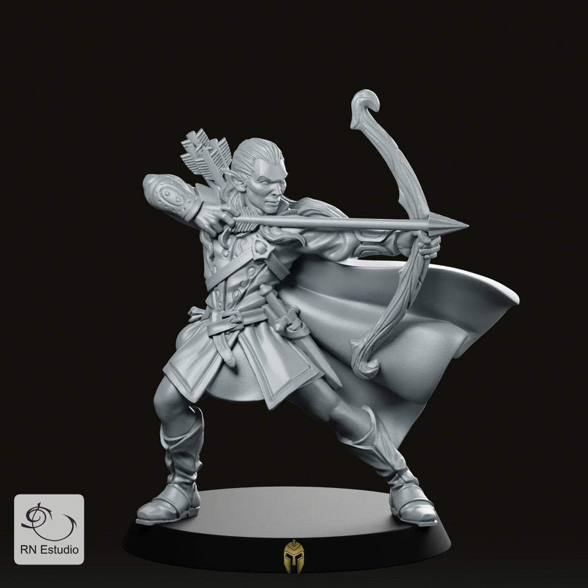 Elf Archer Feydhil LOTR Miniature