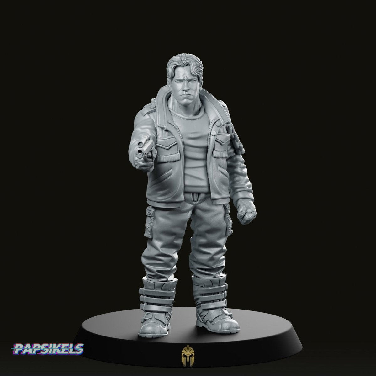 Evil Barry Mcguffin Future Killer Miniature