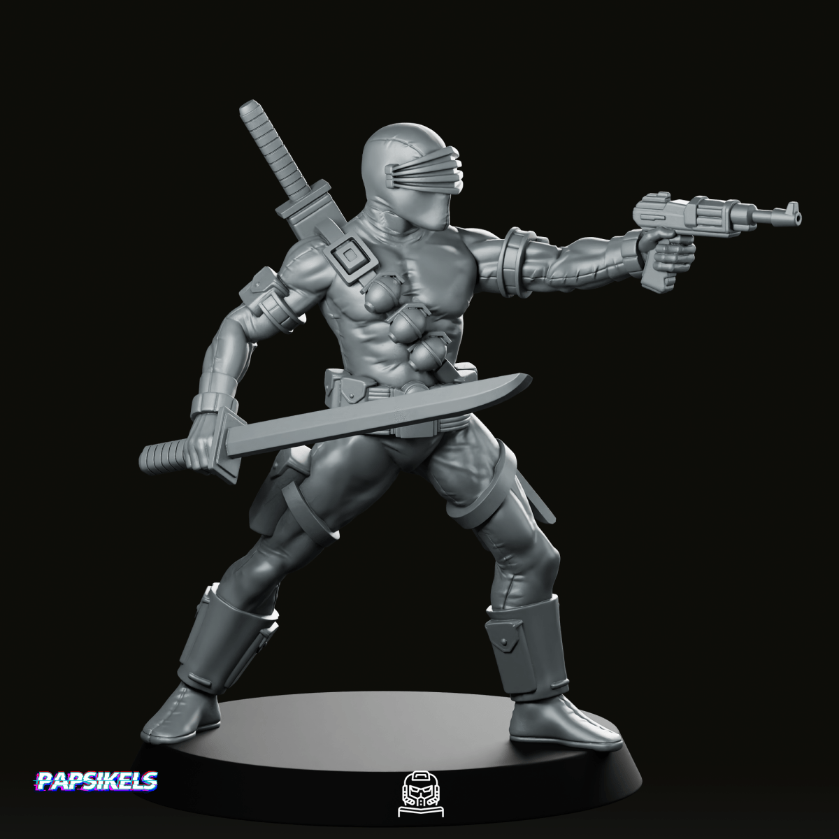 Eyed Snake Commando 2 Miniature