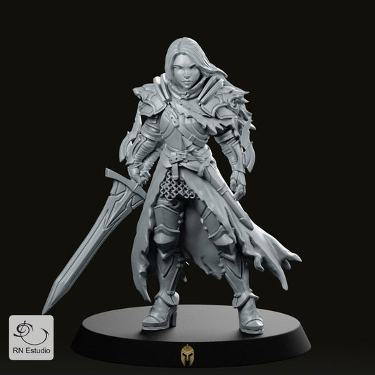 Fantasy Lydia the Lioness Miniature
