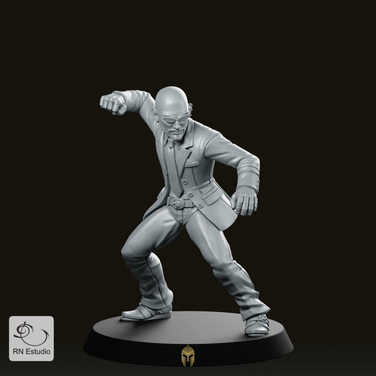 Fantasy The Professional Hitman Miniature