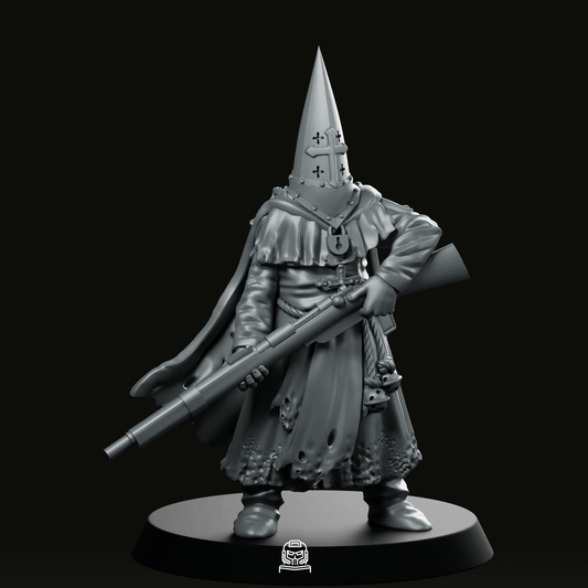 Trench Soldier Fantatic Zealot With Rifle Miniature